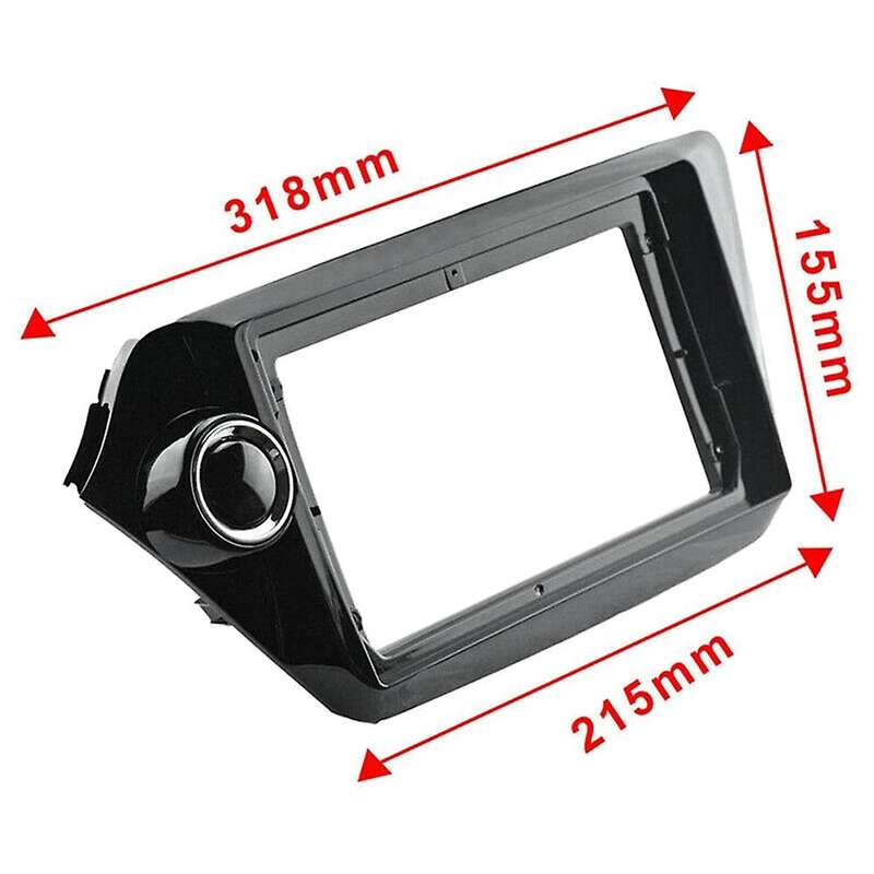 9 Inch 2 Din Car Stereo Radio Dvd with Cable for Rio3 K2 2010-2016