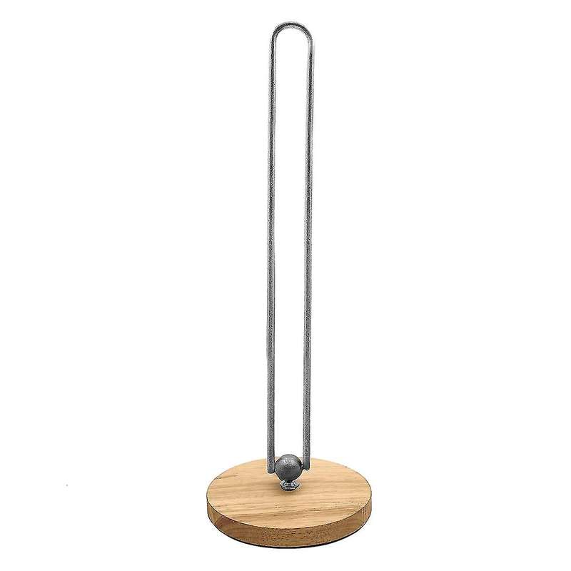 Paper Towel Holder, Wood Paper Towel Holder Countertop with Base