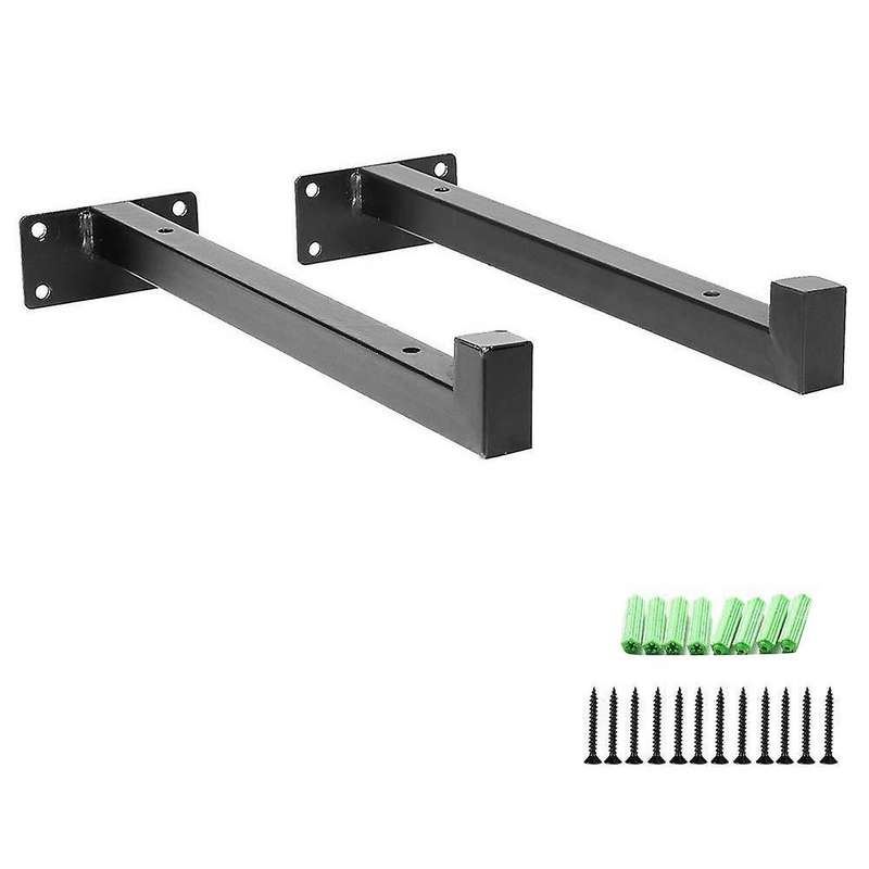 2 Pieces Shelf Bracket Shelf Support Heavy Duty Bracket Shelf (30cm)