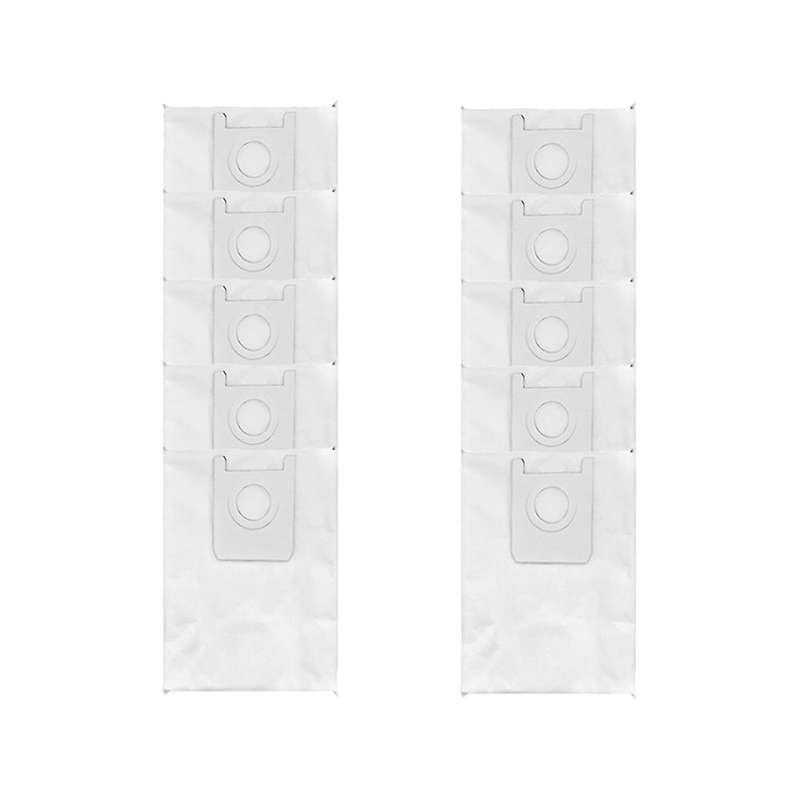 10 Pcs Suitable for Roidmi Eva Sdj06rm Robot Vacuum Cleaner Dust Bag
