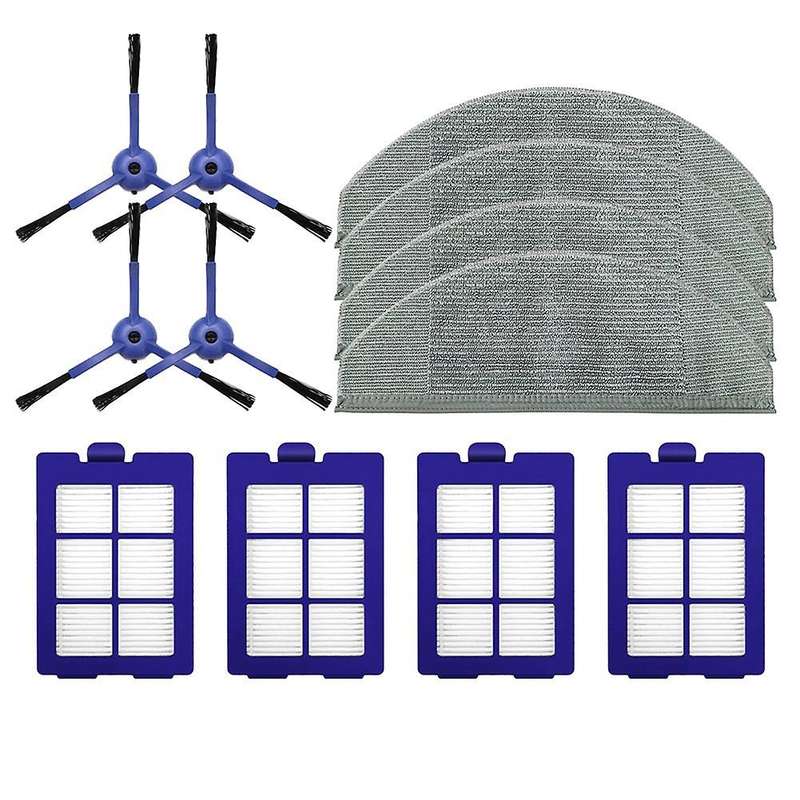 Mop Cloths Side Brush Filter for Anker Eufy Robovac X8 Hybrid Robot