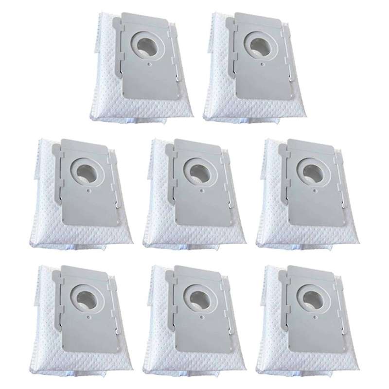 8pcs Dust Bags for Irobot Roomba I7 I7+ E5 E6 E7 S9 S9+