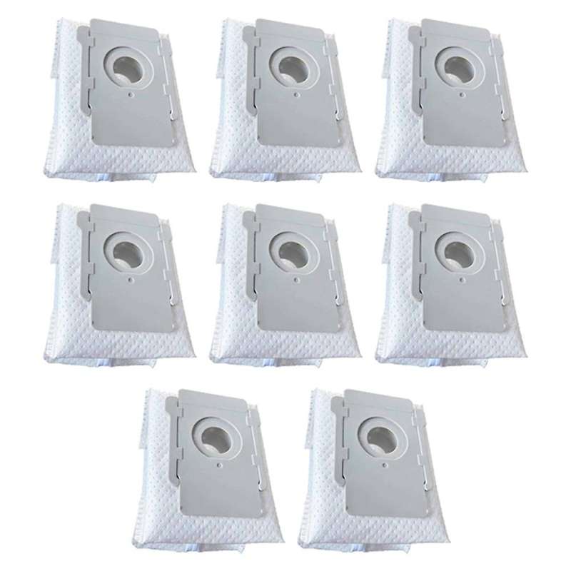 8pcs Dust Bags for Irobot Roomba I7 I7+ E5 E6 E7 S9 S9+