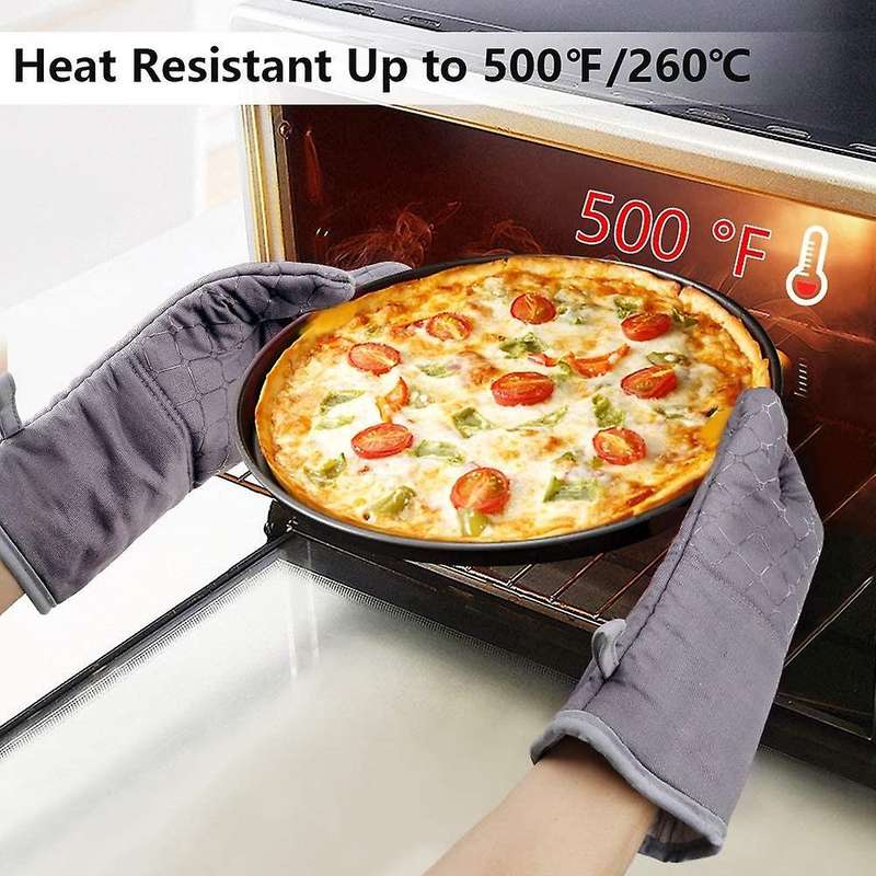 Oven Mitts and Pot Holders Sets,with Kitchen Towels, Non-slip Surface