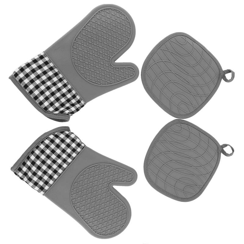 Oven Mitts and Pot Holders Sets, for Kitchen Cooking Baking,etc