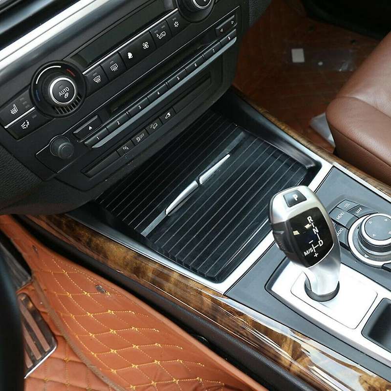 Water Cup Holder Cover Decorate Trim For-bmw X5 E70 2008-2013