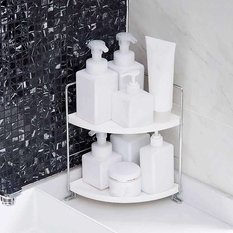 Bathroom Shelf Storage Rack Display Shelves Cosmetics Shampoo Holder