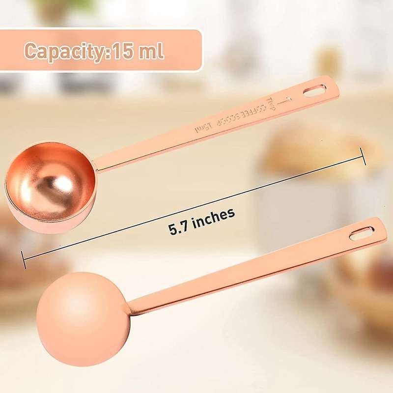 5pcs Coffee Scoop Tablespoon Measure Spoon