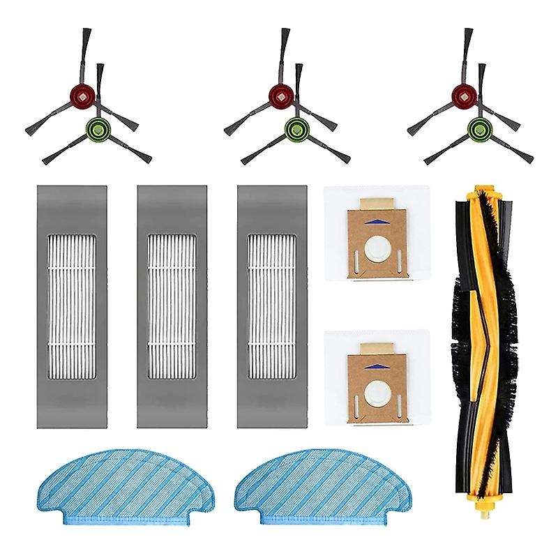 Filter Brush Mop Pads Dust Bag for Ecovacs Deebot Ozmo T8 T8 Aivi