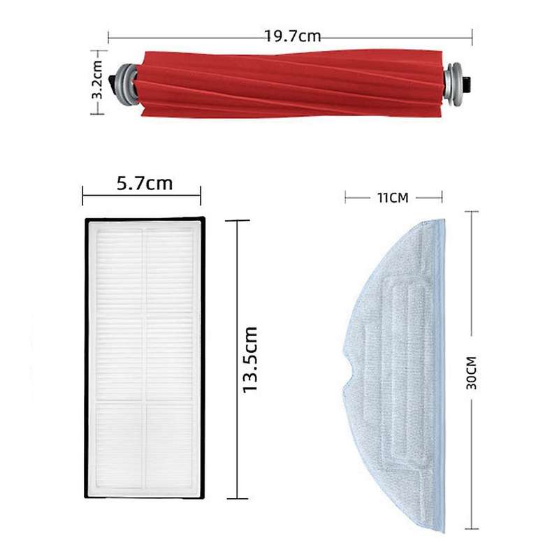 For Roborock G10 G10s G10s Pro Main Roller Side Brush Hepa Filter