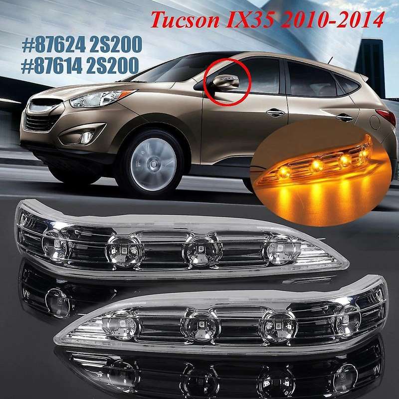 For Hyundai Tucson Ix35 2010-2014 Car Rearview Mirror Lamp 876142s200