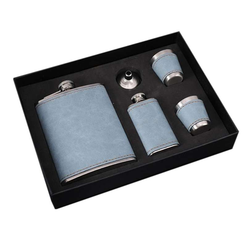 Hip Flask Set Stainless Steel Flask Of Gifts for Men 8oz Bar Party