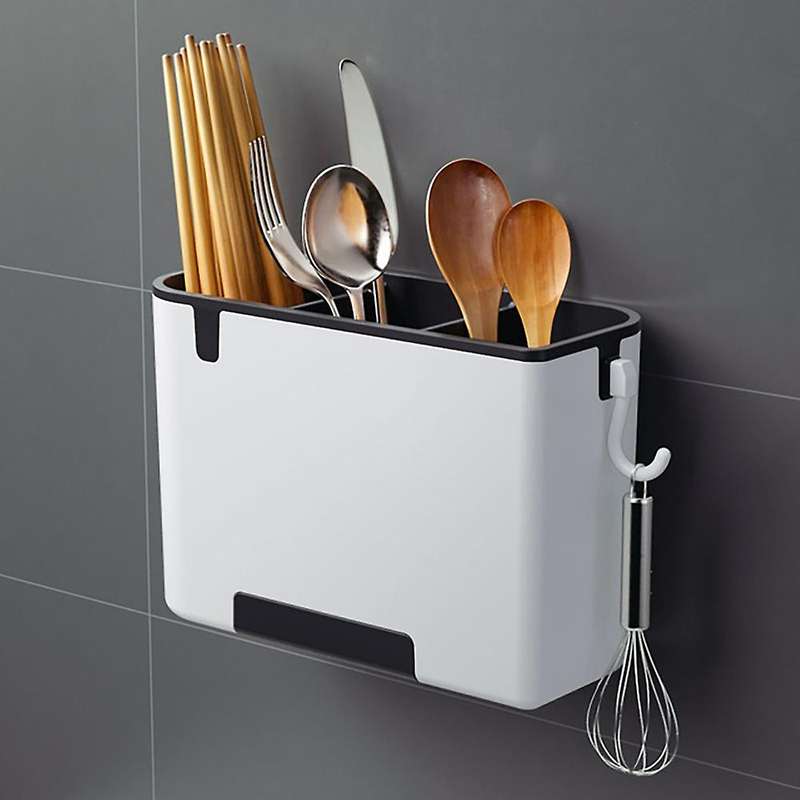Multifunctional Spoon Fork Knief Chopstick Drain Holder Kitchen