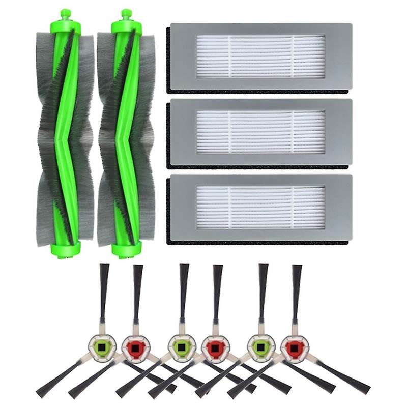 11pcs for Irobot Roomba Combo 113 R113840 Main Brush Hepa Filter