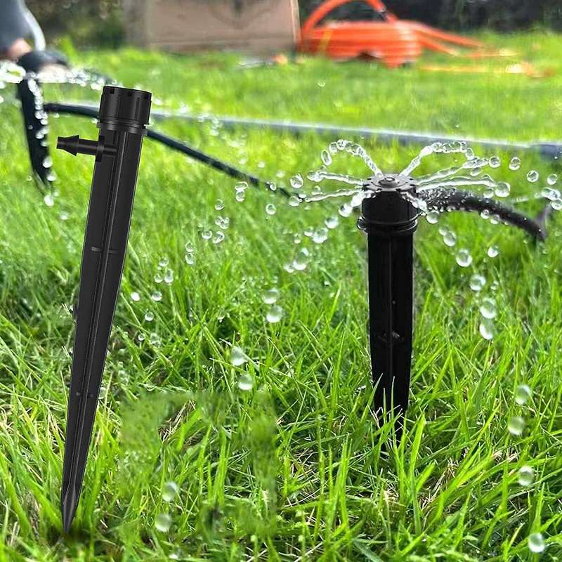 100 Pieces 5.2inches Drip Emitters for 1/4inch Drip Irrigation Tubing