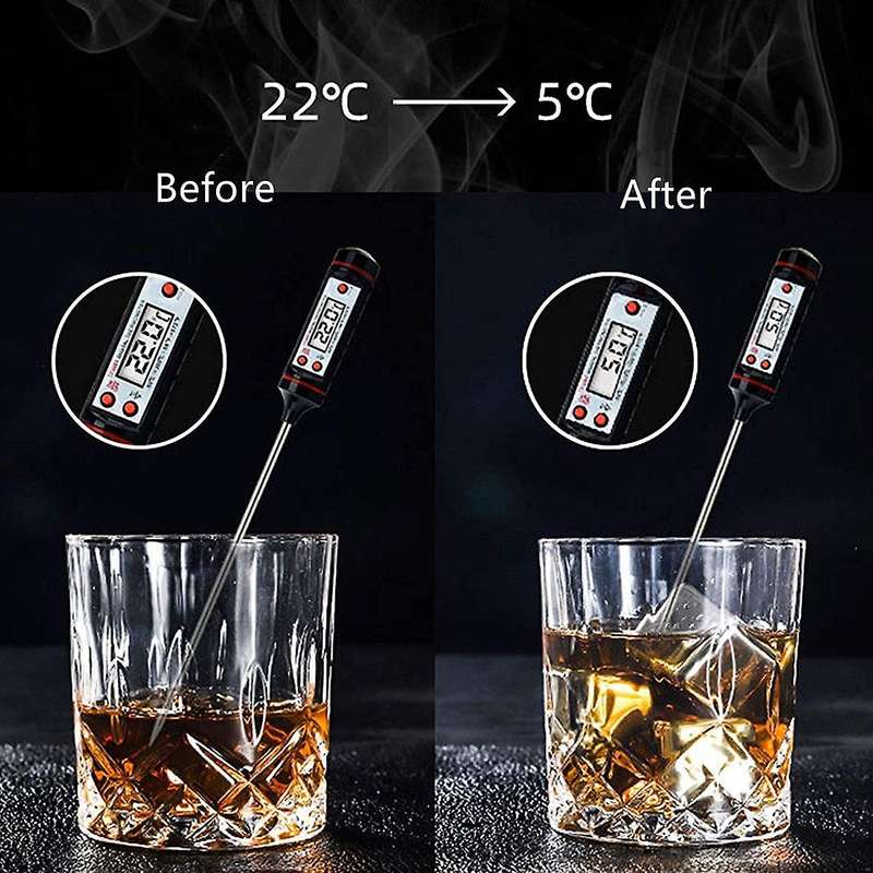 Stainless Steel Ice-cubes, 8 Reusable Whisky Ice-cubes Stones