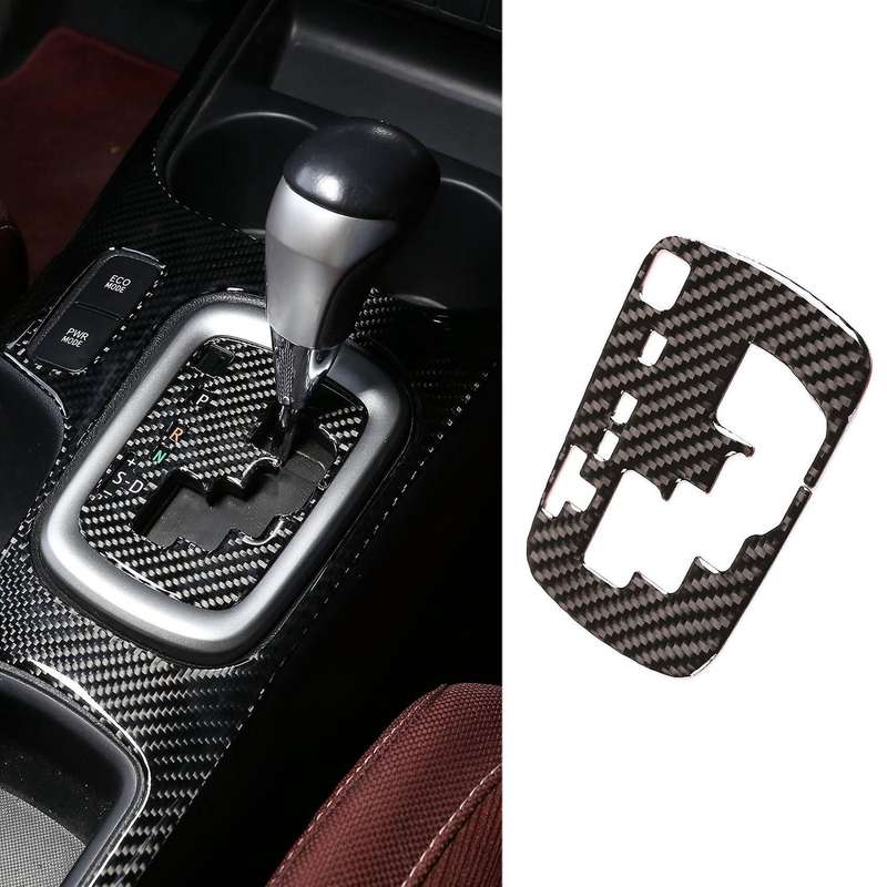 For Toyota Hilux 2015-2021 Carbon Fiber Car Gear Shift Panel Cover