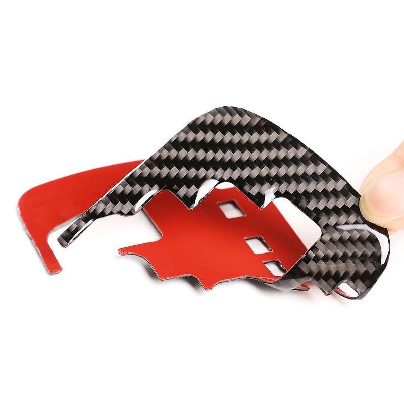 For Toyota Hilux 2015-2021 Carbon Fiber Car Gear Shift Panel Cover