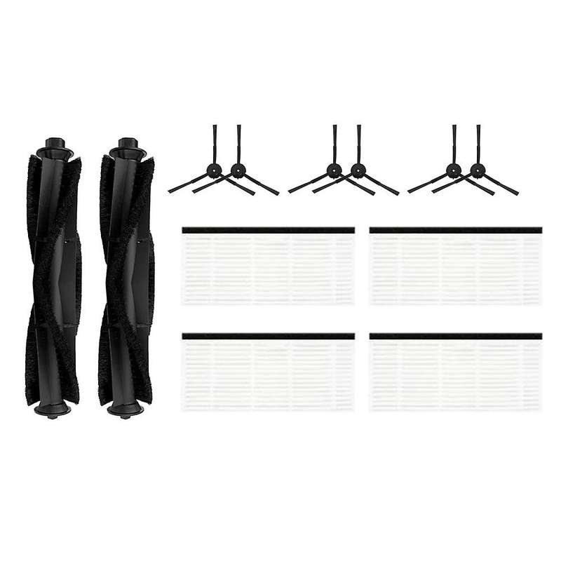 12pcs Main Side Brush Filter for Xiaomi Lydsto R1 Cleaner for Home