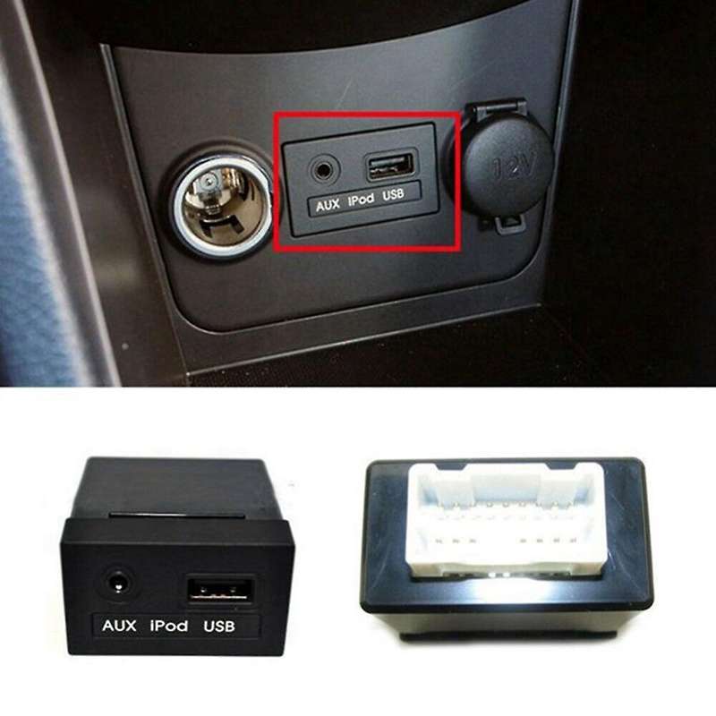 For Hyundai Elantra 2011-2013 Usb Reader Ipod Aux Port Adapter Assy