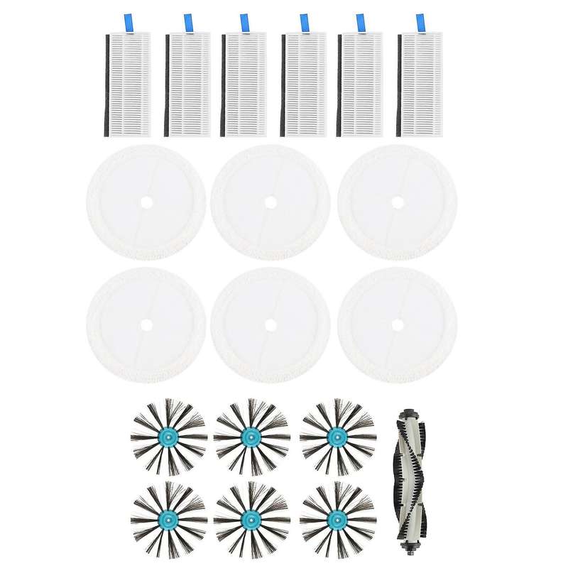 For Bissell 3115 Ev675 Pet Robot,main Brush,hepa Filter,side Brushes