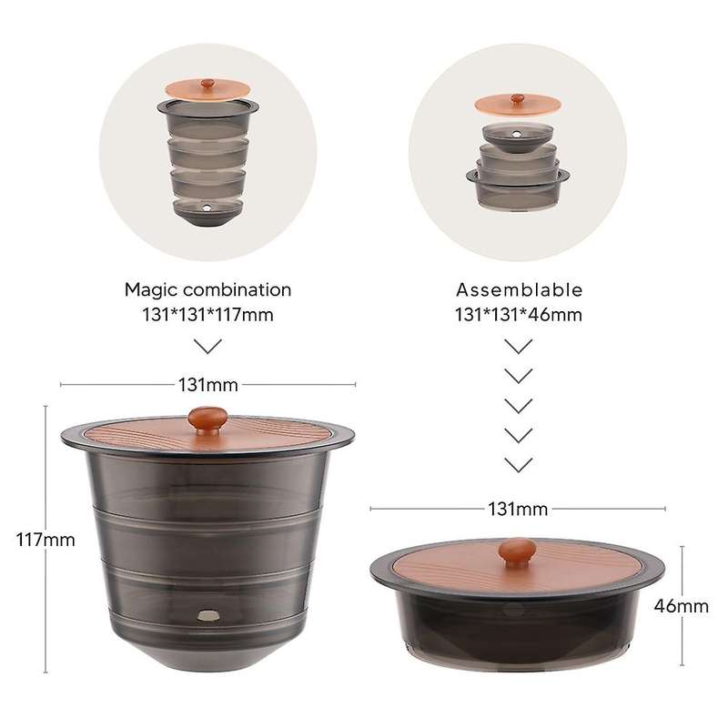 Portable Detachable Coffee Capsule Storage Box