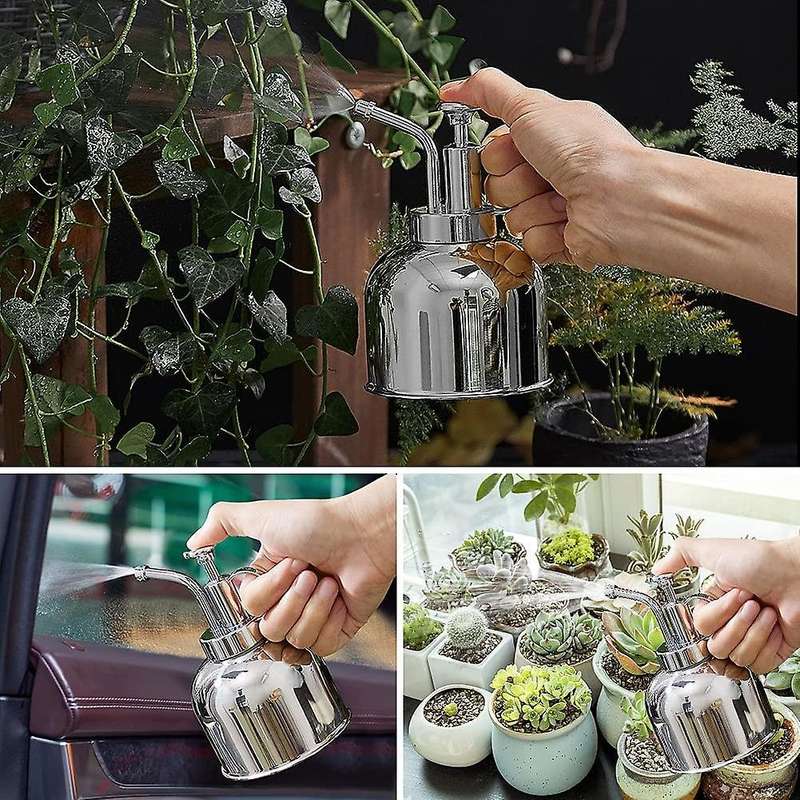 Plant Mister,stainless Steel Plant Mister Spray Bottle,silver
