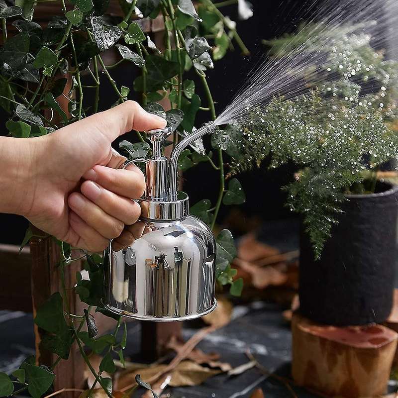 Plant Mister,stainless Steel Plant Mister Spray Bottle,silver
