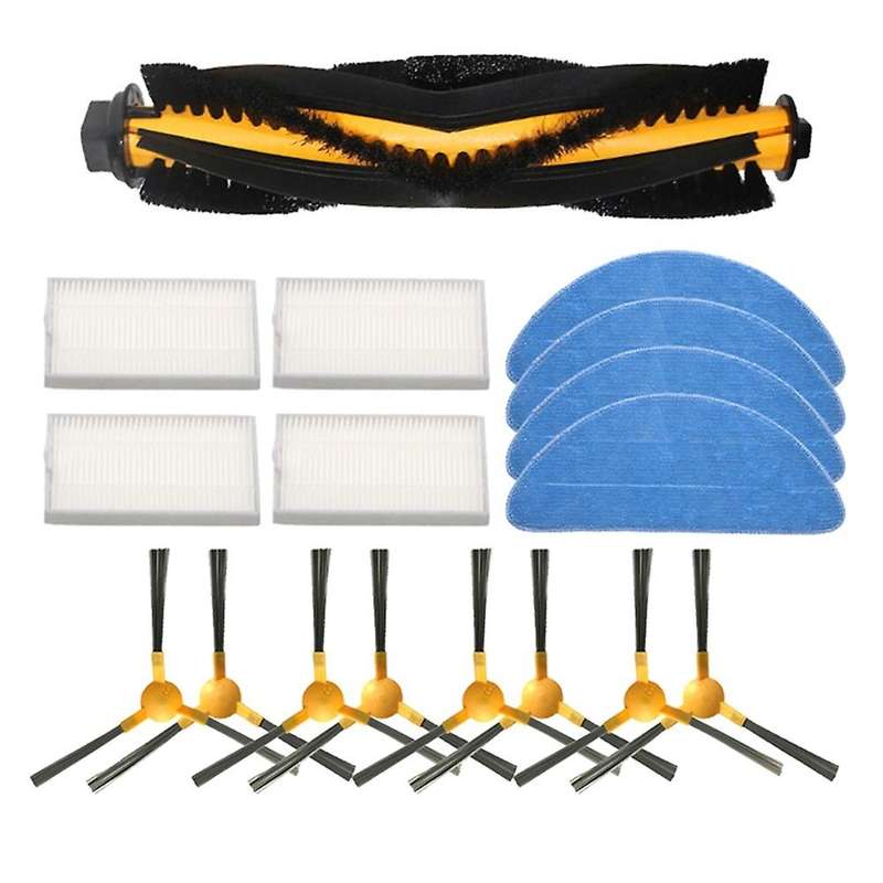 Main Side Brush Mop Cloth Filter for Liectroux C30b Proscenic 800t