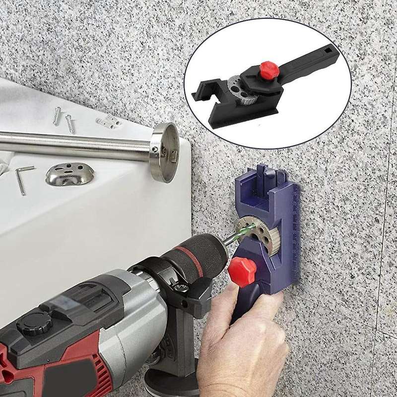 Drill Locator Tool 10 Holes 3-12mm Guide Tool Portable Punch Locator