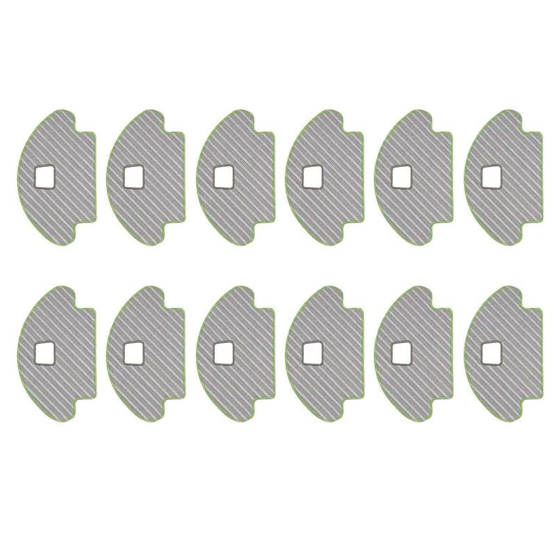 12 Pcs Mop Cloth for Ecovacs Deebot Ozmo 610 930 Robot Cleaner