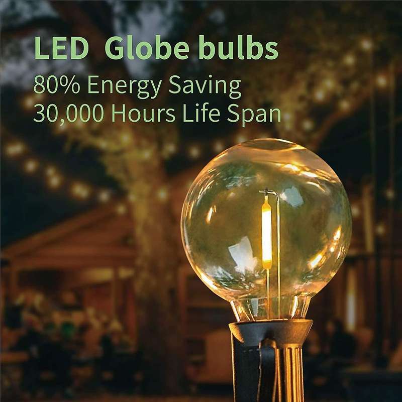 G40 Led Replacement Light Bulbs, E12 Screw Base Shatterproof Led