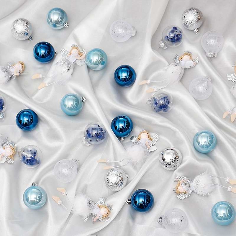 30pcs Christmas Ball 6cm Christmas Tree Decoration Plastic Balls