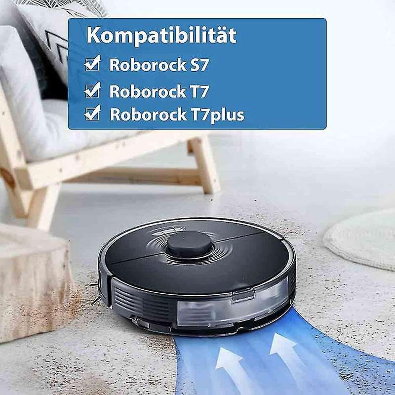 13 for Roborock S7 Vacuum Cleaner Main Brush Hepa Filter Side Brushes