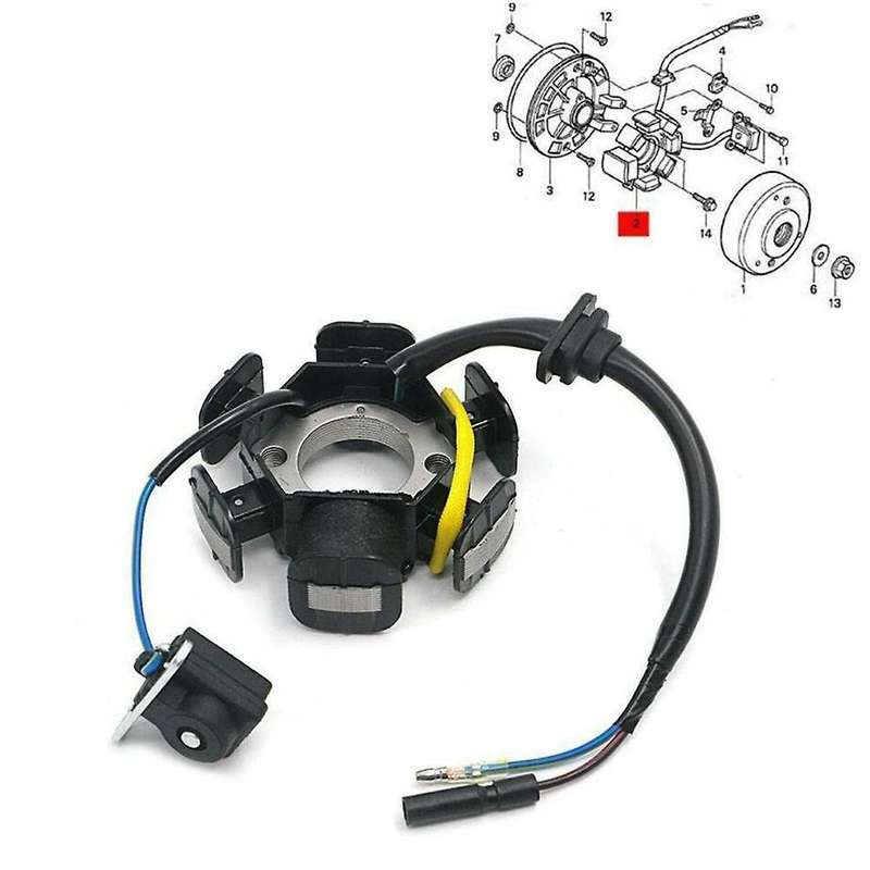 Motorcycle Magneto Generator Stator Coil 31120-gw8-671 for Honda