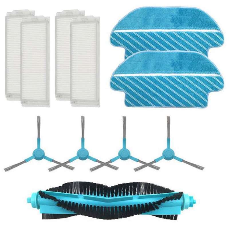 Hepa Filter Roller Brush Pads Cloth for Cecotec Conga 3290 3490 3690