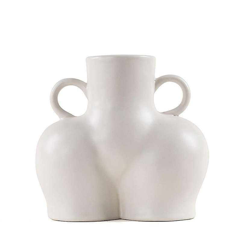 Ceramic Body Art Vase Simulation Human Body Decor Vase Decor,s