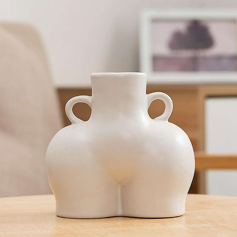 Ceramic Body Art Vase Simulation Human Body Decor Vase Decor,s