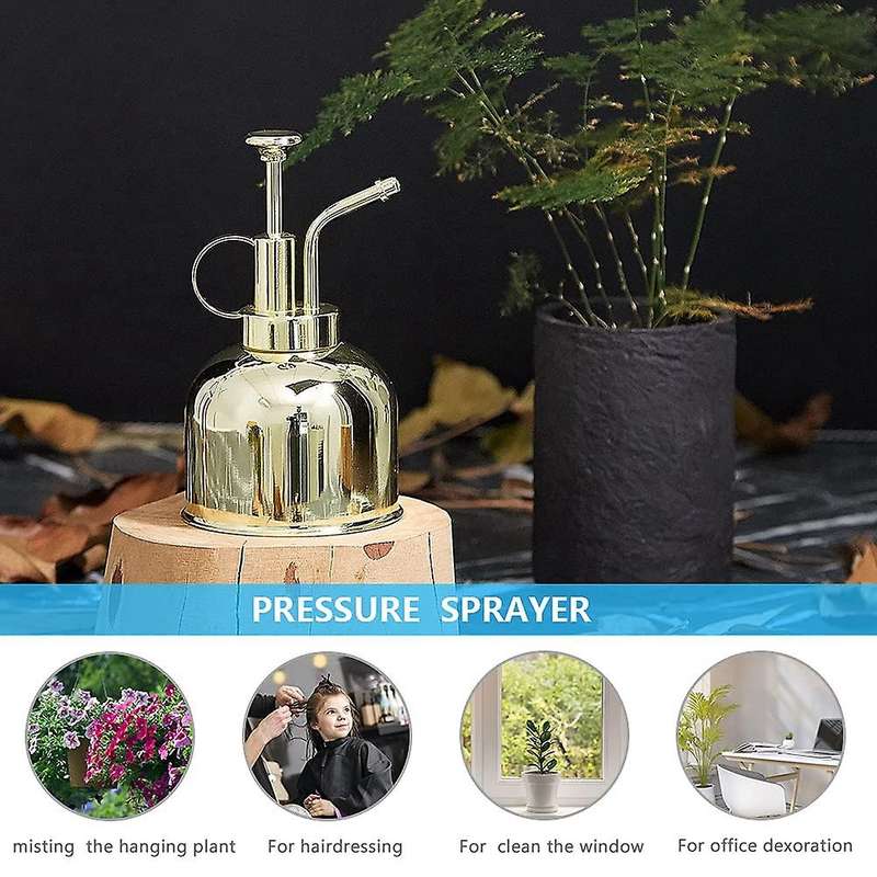 Plant Mister,stainless Steel Plant Mister Spray Bottle,gold