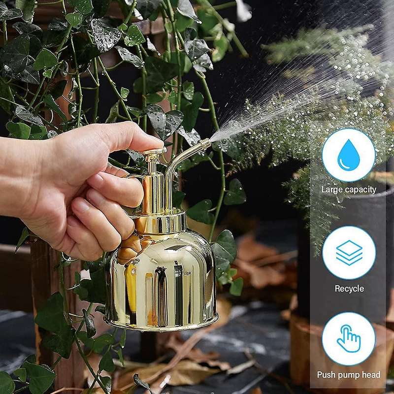 Plant Mister,stainless Steel Plant Mister Spray Bottle,gold