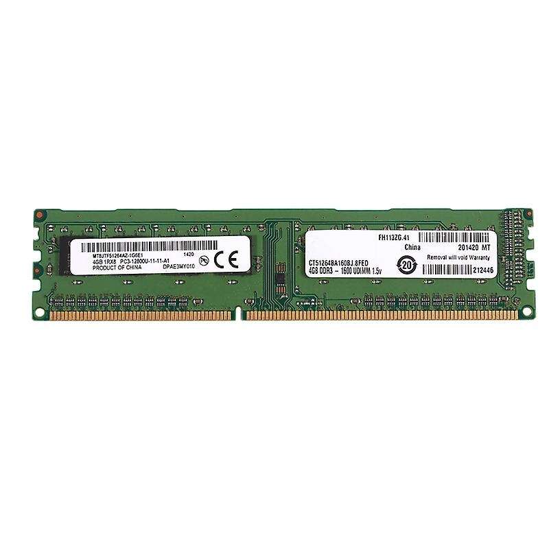 Ddr3 4gb Ram Pc3 12800 1600mhz 1.5v Desktop Pc Memory 240pins System