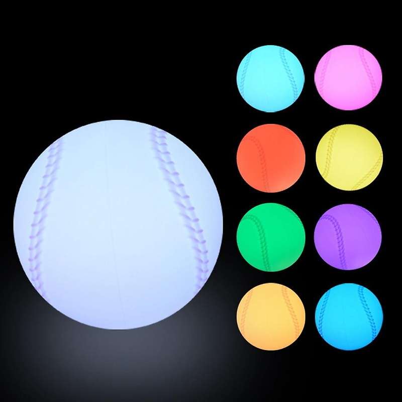 Night Light Tennis Colour Led with Remote Usb for Childrens Kids
