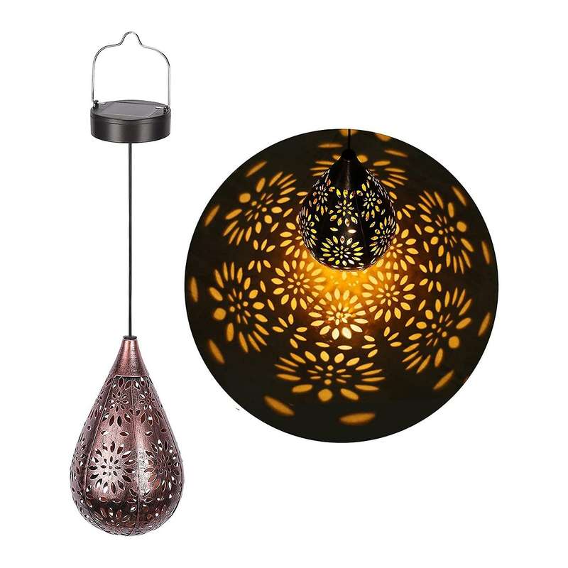 Solar Lanterns Outdoor, Hanging Garden Solar Lights Ornaments