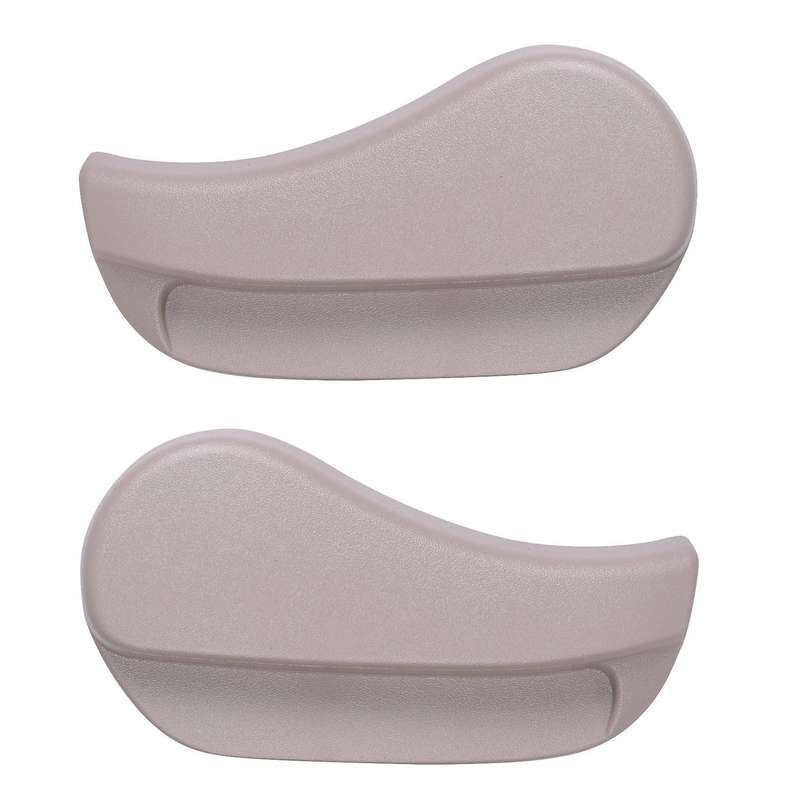 2pcs Car Seat Adjuster Handle Seat Cushion Handle Cover Backrest