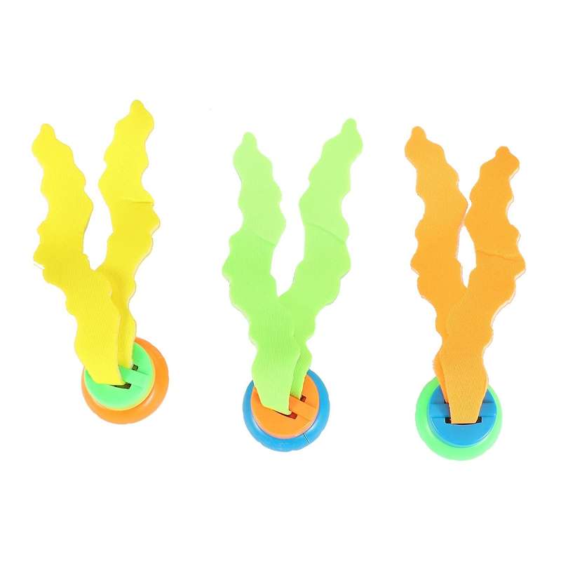 Diving Pool Toy, Diving Rings & Sticks, Torpedoes, Water Grass (16)