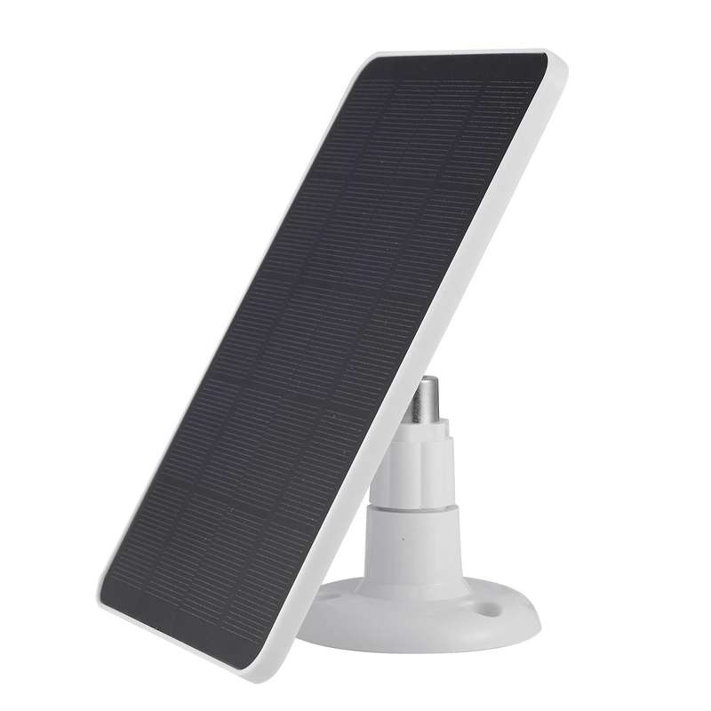 4w 5v Low Power Surveillance Camera Solar Charging Panel White
