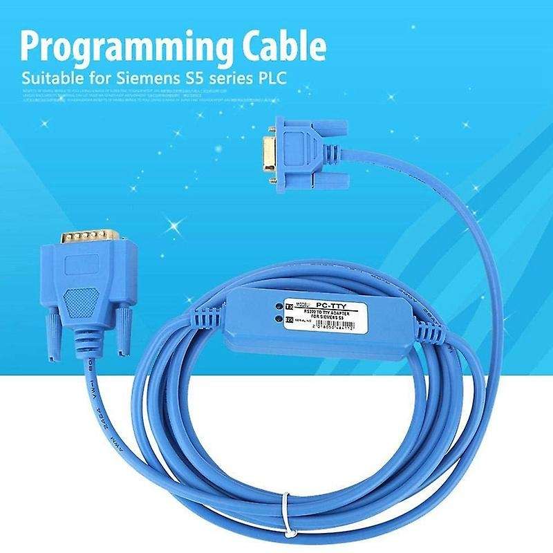 Pc-tty Plc Programming Cable for Siemens S5 Series 6es 5734-1bd20