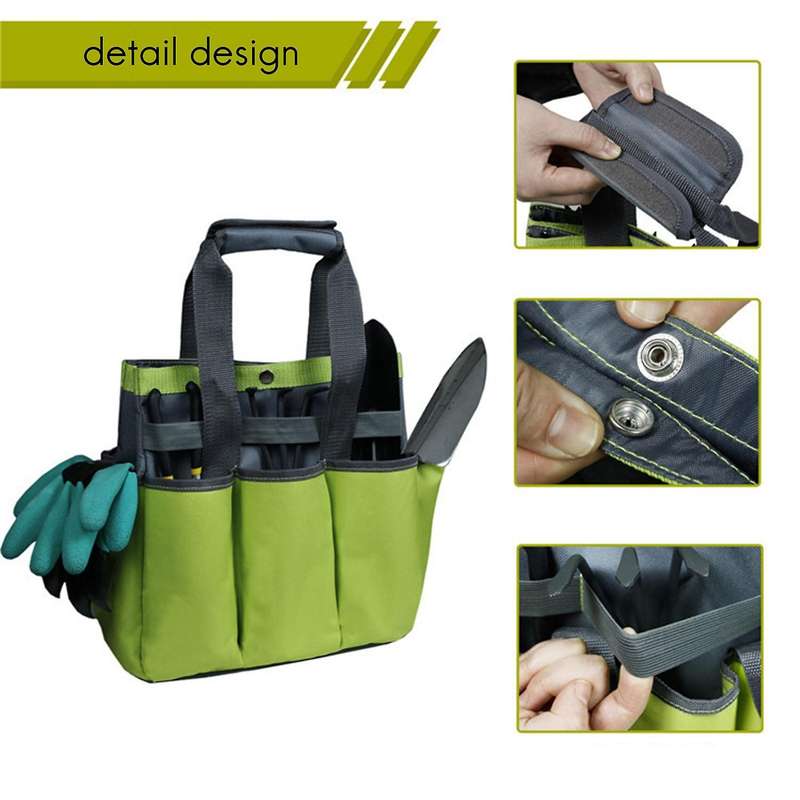 Customized Oxford Cloth Belt Pe Board Large Capacity Garden Work