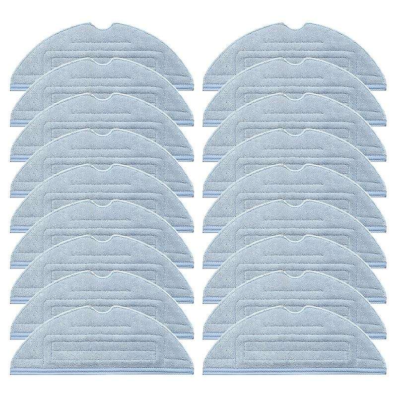 18pcs Replacement Mop Cleaning Cloth for Roborock S7 T7 T7plus Robot