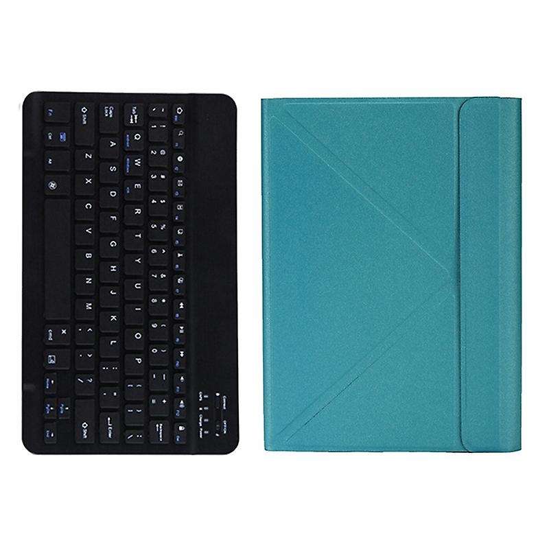 Tablet Case+wireless Keyboard for Teclast P20hd M40(lake Blue)